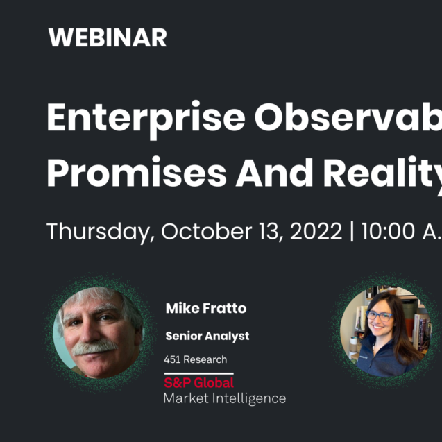 Enterprise Observability: Promises and Reality